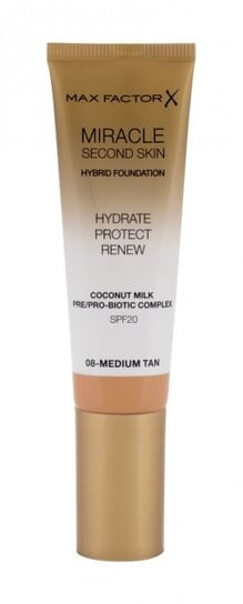 

Мл Max Factor Miracle Second Skin 30