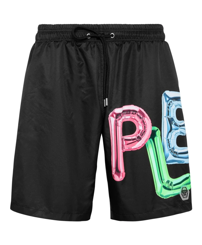 

Плавки, граффити, бомбы Philipp Plein, черный