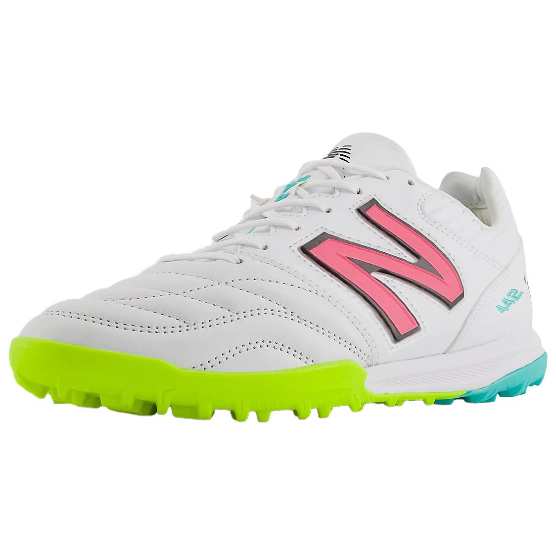

New Balance Бутсы 442 Pro Tf V2 White Hi Lite Neon Pink