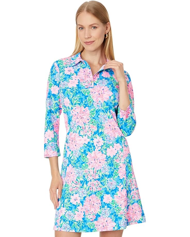 

Платье Lilly Pulitzer Silvia Upf 50+, цвет Multi Spring In Your Step