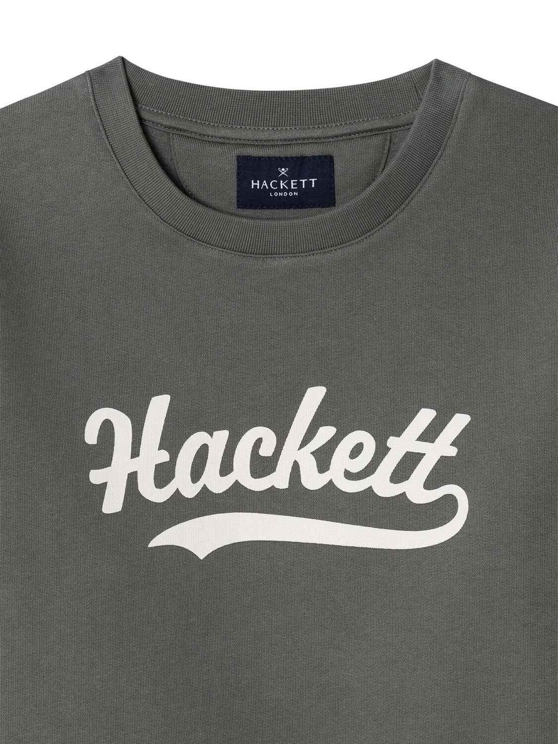 Hackett London Толстовка в темно-зеленом цвете — фото 3