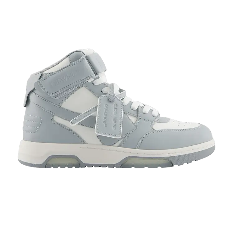 

Кроссовки Off-White Off-White Out of Office Mid 'Grey White Clear Sole', серый