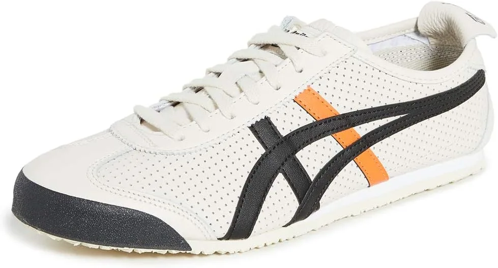 Спортивные кроссовки на шнуровке Onitsuka Tiger Unisex Adult Mexico 66 Vulc Su Asics, черный