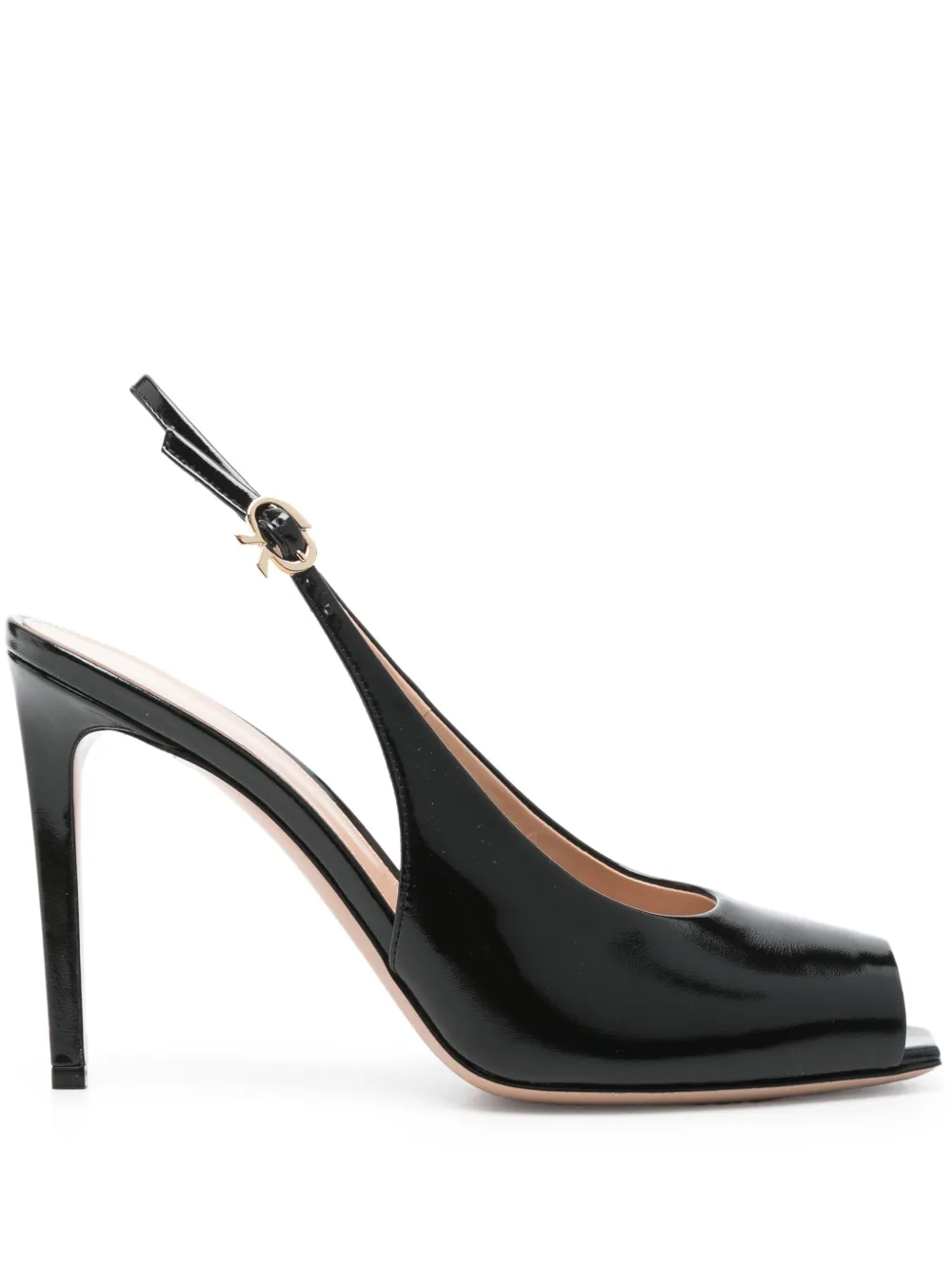 Босоножки с подвесками Gianvito Rossi, черный