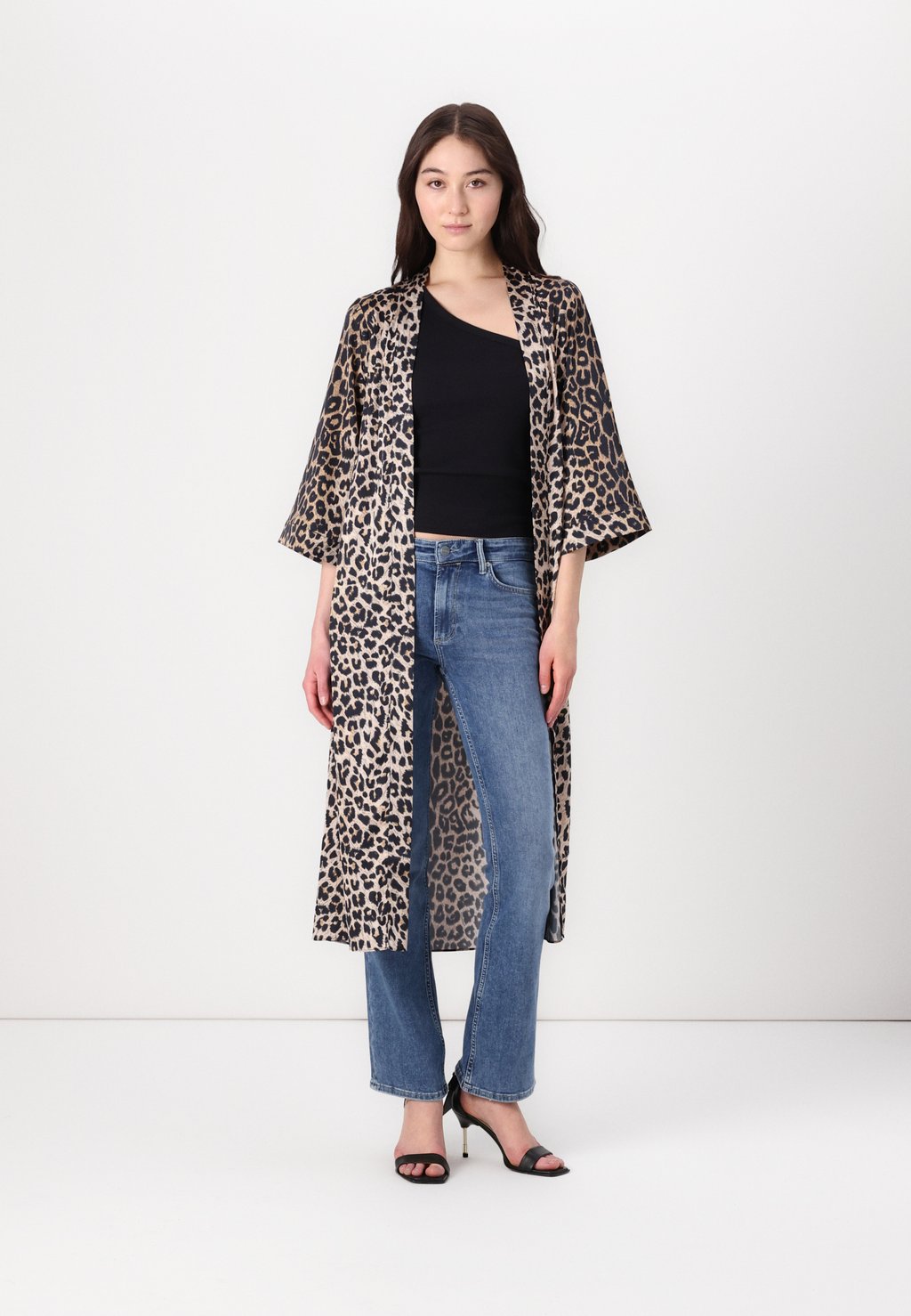 

Накидка EXCLUSIVE CARINE KIMONO AllSaints, коричневый