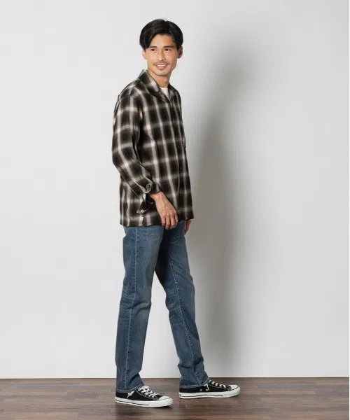 【Levi's】"CLASSIC" 511 Джинсы из эластичного денима, растягивающегося в двух направлениях (Классические джинсы / Винтажный стиль / Мужская мода) — фото 4