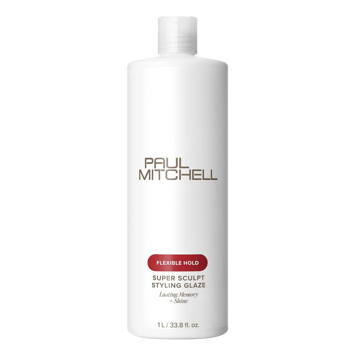 Укладка Paul Mitchell Super Sculpt Styling Glaze, гибкая фиксация, стойкий блеск и эффект памяти формы, подходит для всех типов волос. 1000 мл (1 шт.)