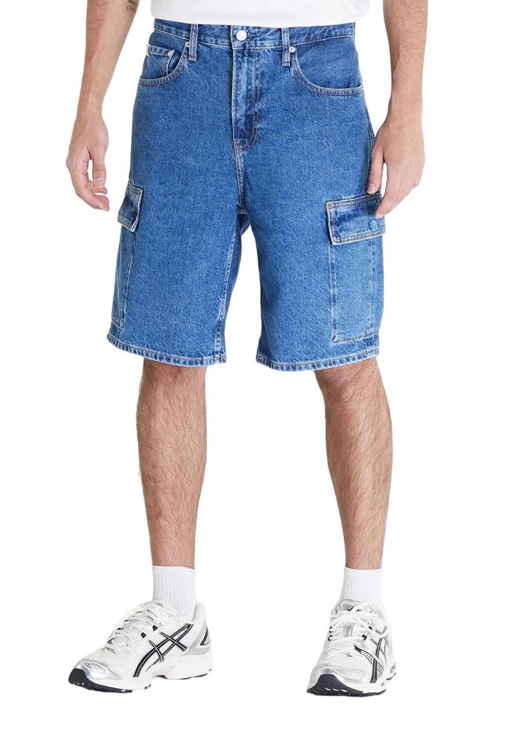 

Шорты Calvin Klein Jeans с карманами, синий