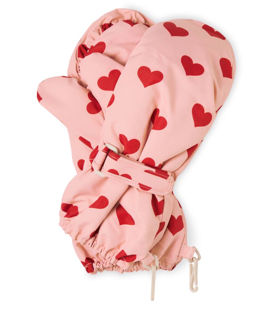 

Нор принтованные лыжные варежки Konges Sløjd, Amour Pink