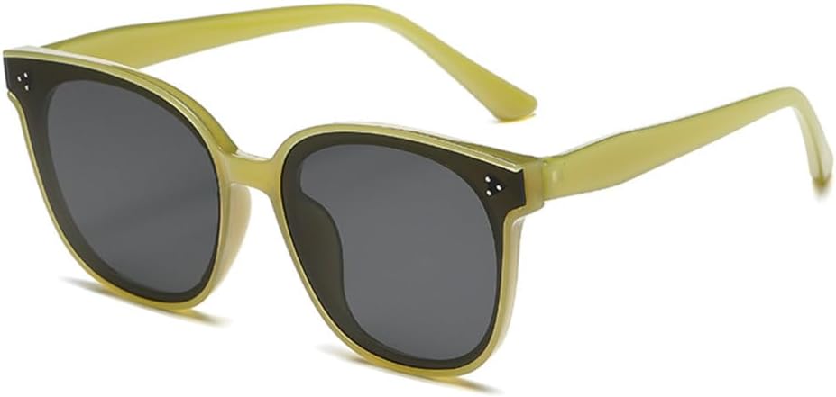 

Солнцезащитные очки LVTFCO в винтажном стиле для женщин, с большими овальными линзами, для мужчин, в стиле ретро, ​​черные, солнцезащитные очки-маска UV400 UV400, Green