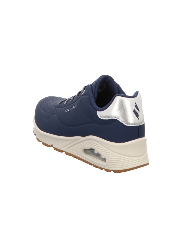 Тапочки Skechers, синий — фото 3