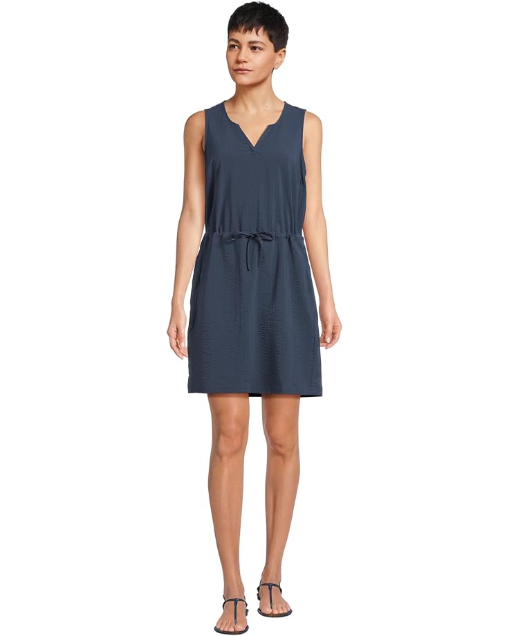 

Платье L.L.Bean VentureStretch Seersucker Dress, цвет Nautical Navy