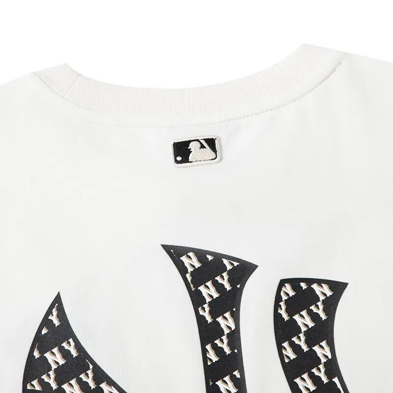 MLB Футболка New York Yankees SS23 White Kids' — фото 4