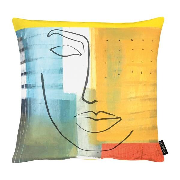 

Наволочка Apelt Belle, 46 см, разноцветный