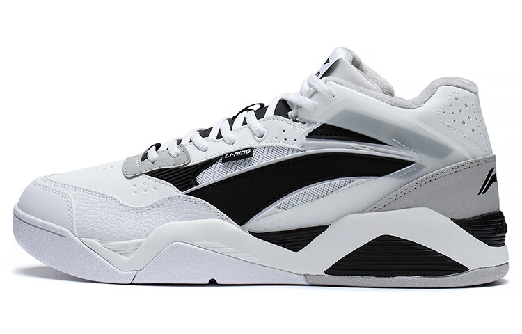 

LINING BBS Lifestyle Shoes Men Low-top White/Black