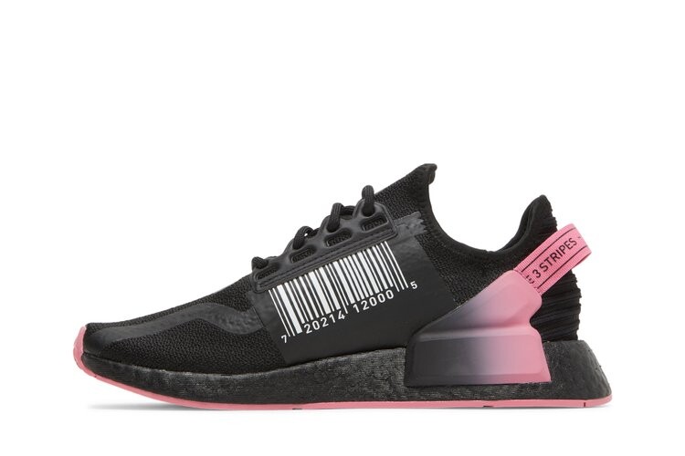 Кроссовки Adidas Damian Lillard x NMD_R1 V2 J, черный — фото 3