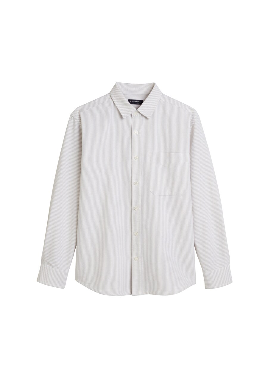 

Рубашка на пуговицах классического кроя Marc O'Polo, цвет Beige/Light beige