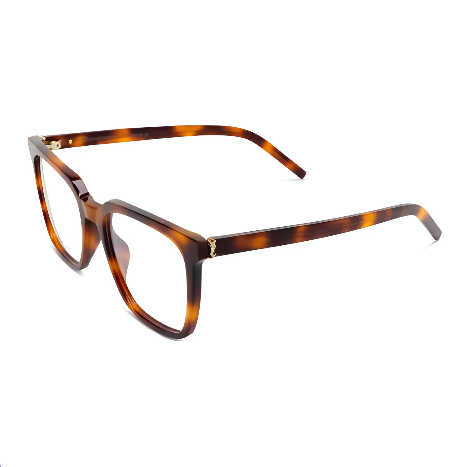 

SAINT LAURENT Очки квадратной формы, Tortoiseshell
