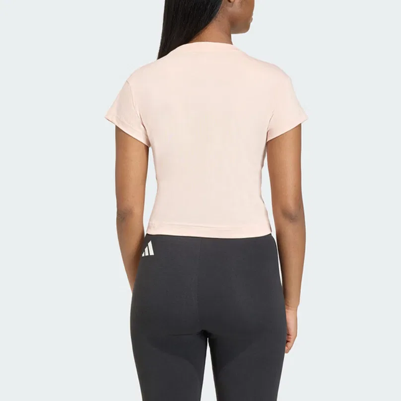 Футболка женская Light Pink с круглым вырезом Adidas — фото 4