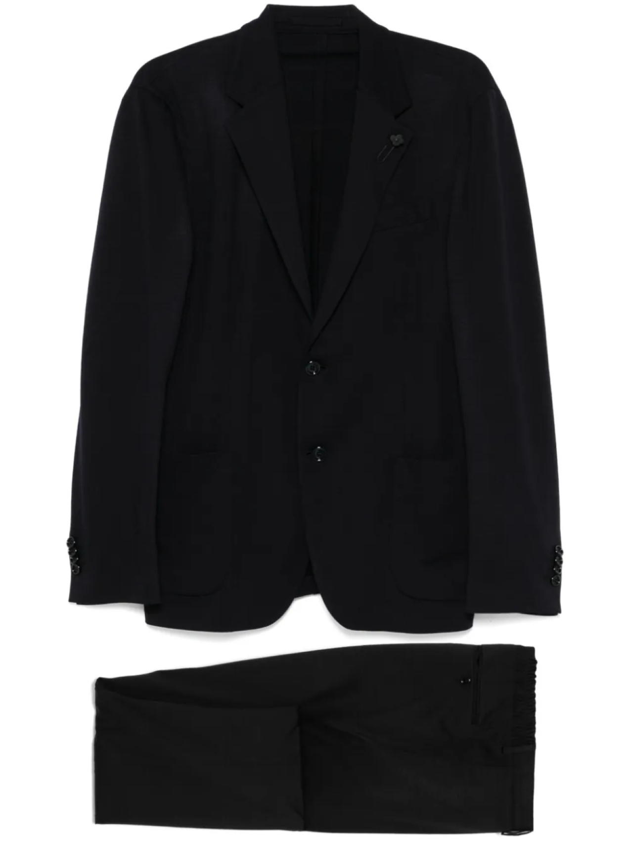 

Однобортный костюм Lardini, синий