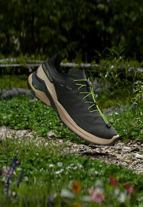 Походные ботинки xa meta Salomon, Black/Oxford Tan/Acid Lime