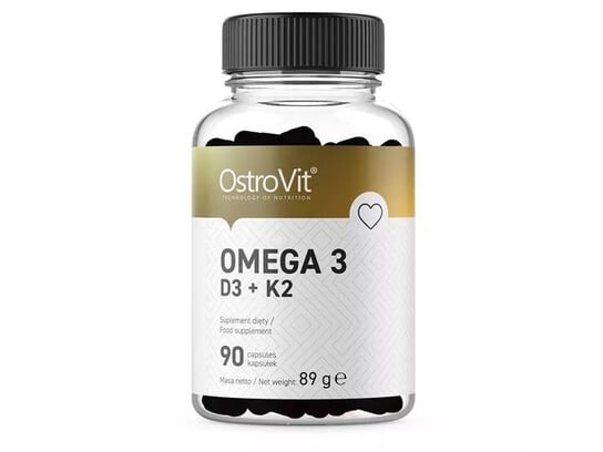 

OstroVit, Омега 3 Д3+К2, 90 капс.