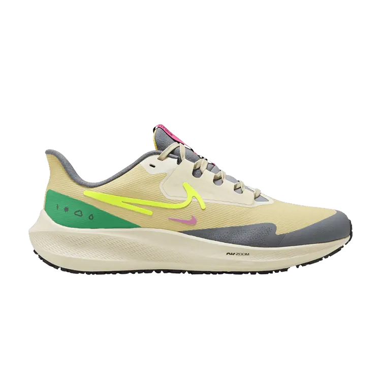 

Кроссовки Nike Air Zoom Pegasus 39 Shield 'Team Gold Volt', кремовый
