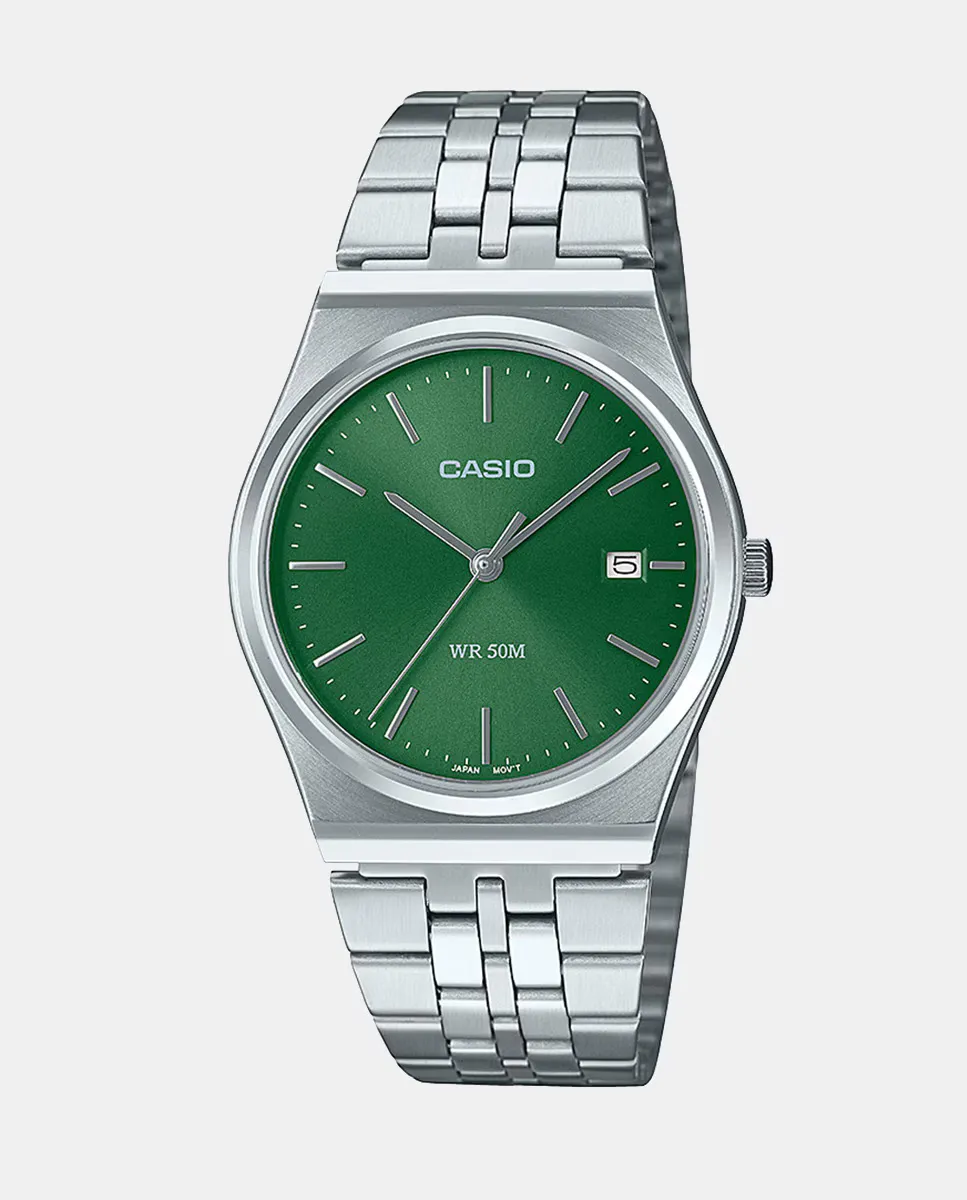 

MTP-B145D-3AVEF стальные мужские часы Casio, серебряный