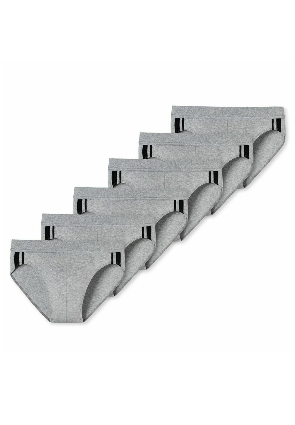 

Трусы STREIFEN 95/5 6 PACK Schiesser, серый