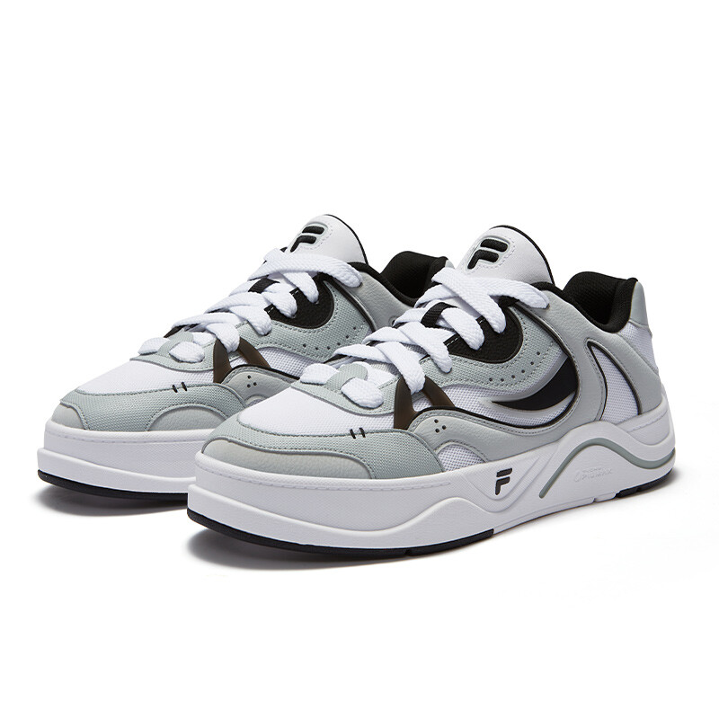Кроссовки FILA FUSION 50-50 Skateboarding Shoes Men Low-top White/day Lime, белый — фото 3