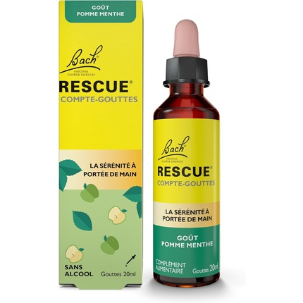

Rescue Dropper Apple Mint Безалкогольная смесь из 5 цветов ‎Rescue