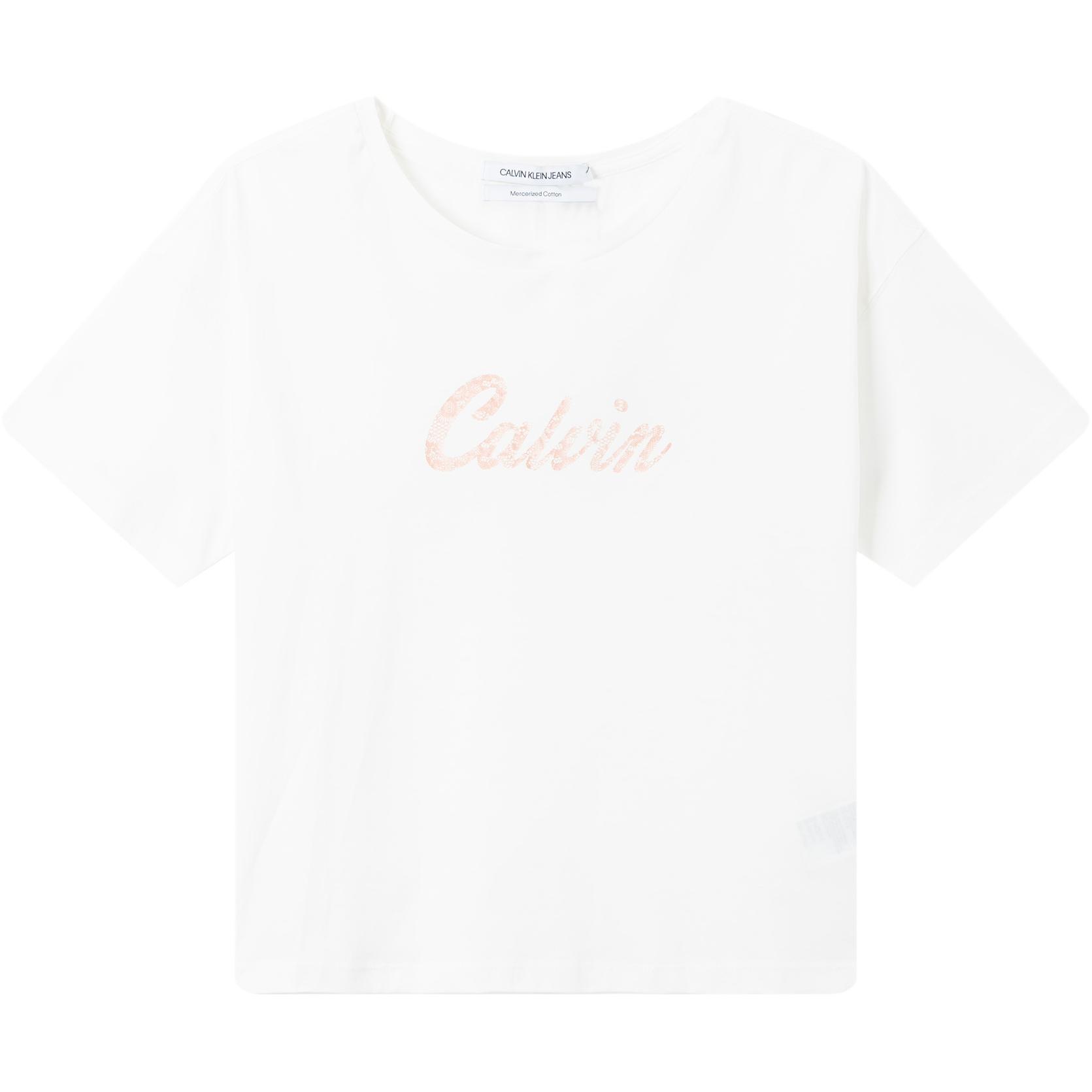 

Calvin Klein Футболка женская белая, Белый, Calvin Klein Футболка женская белая