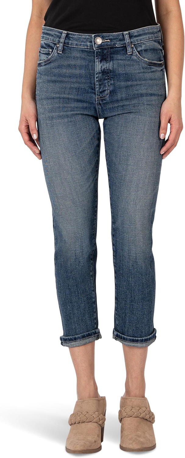 

Джинсы KUT from the Kloth Elizabeth Slouchy Boyfriend Hiddden Btn, цвет Decorous