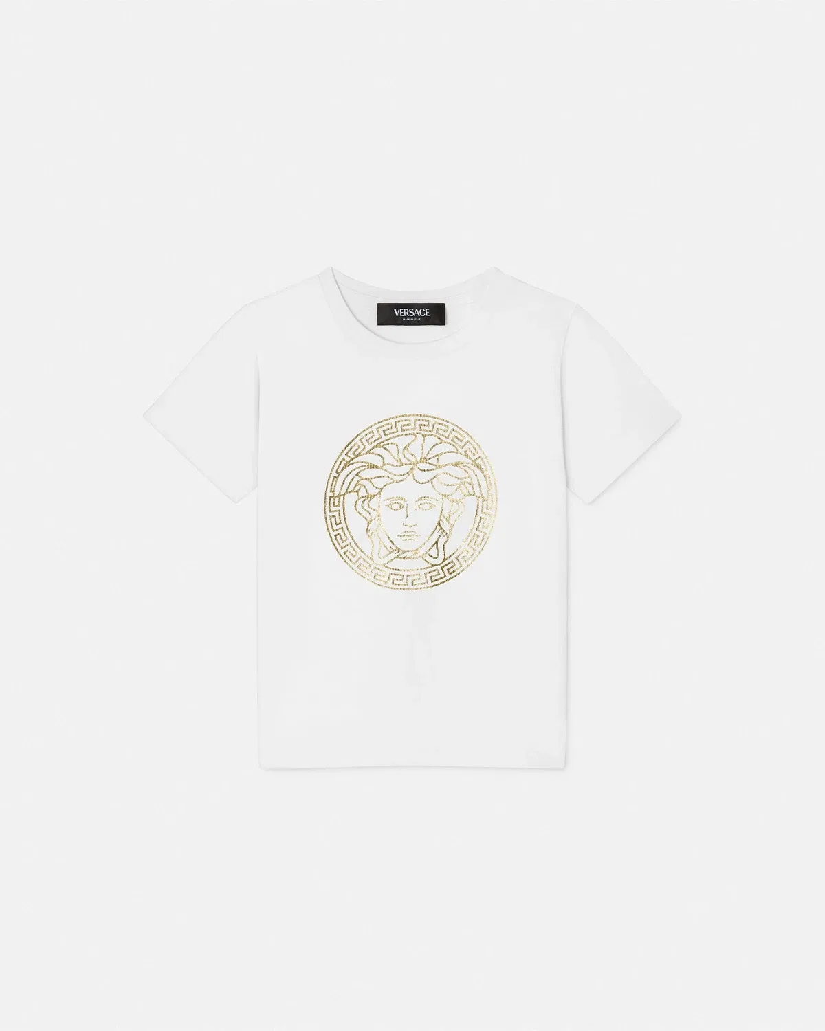 Детская футболка Medusa VERSACE, белый
