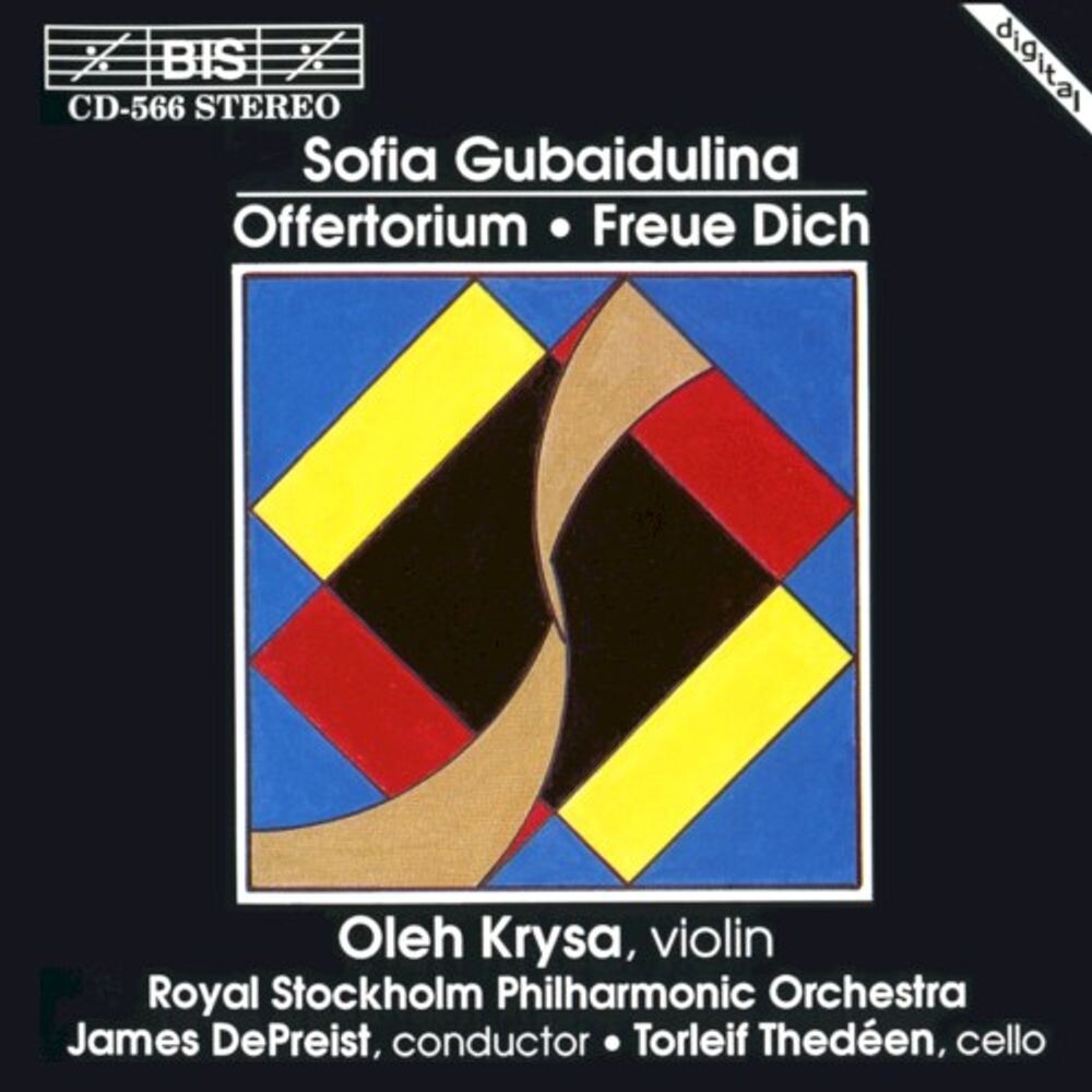 

Диск CD Offertorium/Rejoice! Freue Dic - Sofia Gubaidulina