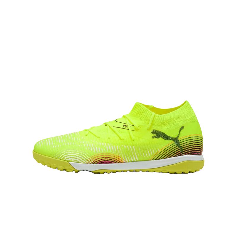 PUMA Футбольные бутсы FUTURE 8 MATCH износостойкие, унисекс, желтые