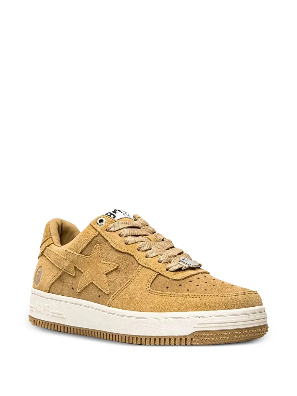 Кроссовки Bapesta low m1 со звездным мотивом A Bathing Ape, нейтральный — фото 2