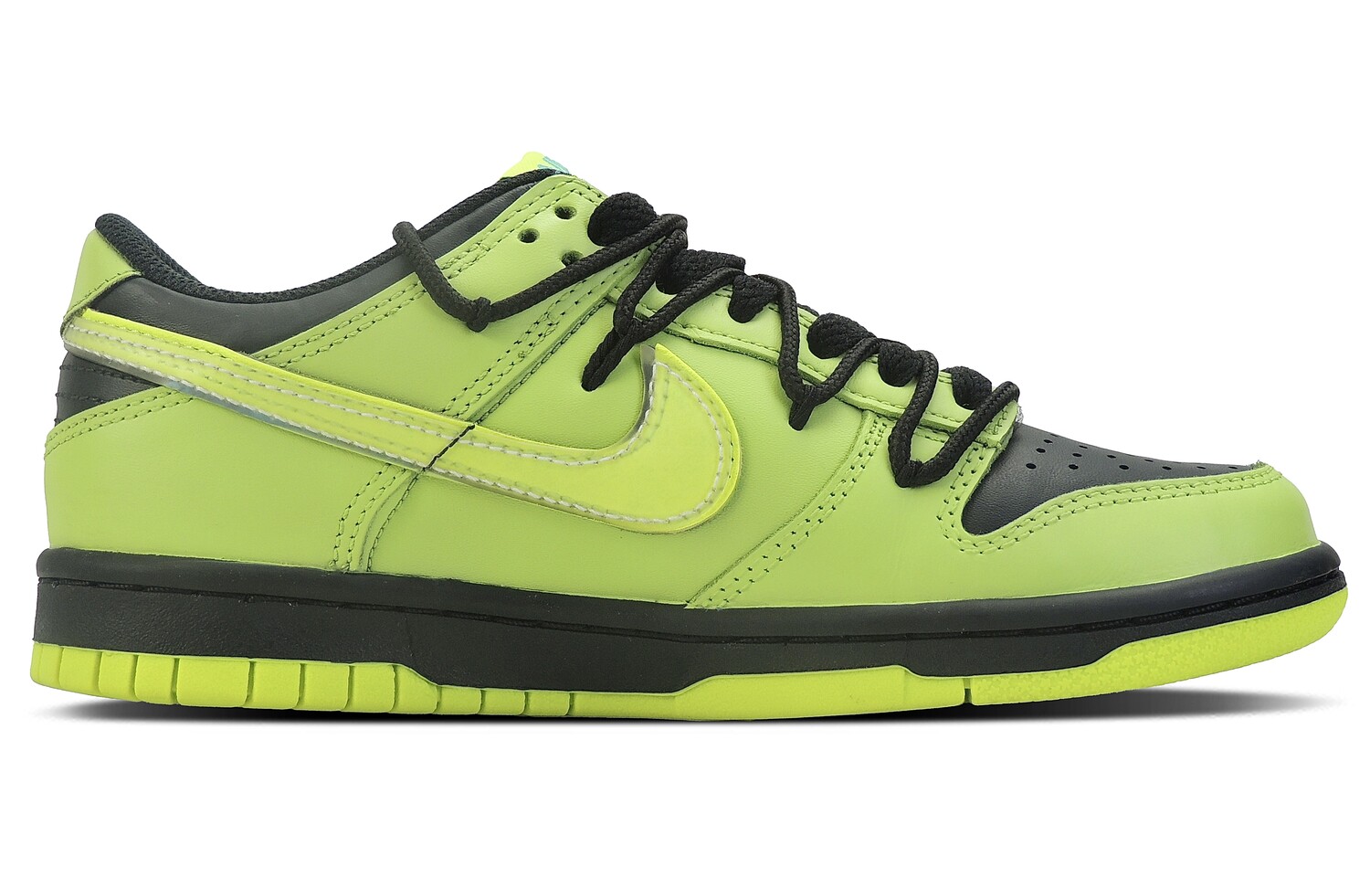 

Женские туфли для скейтбординга Nike Dunk, Lime Green