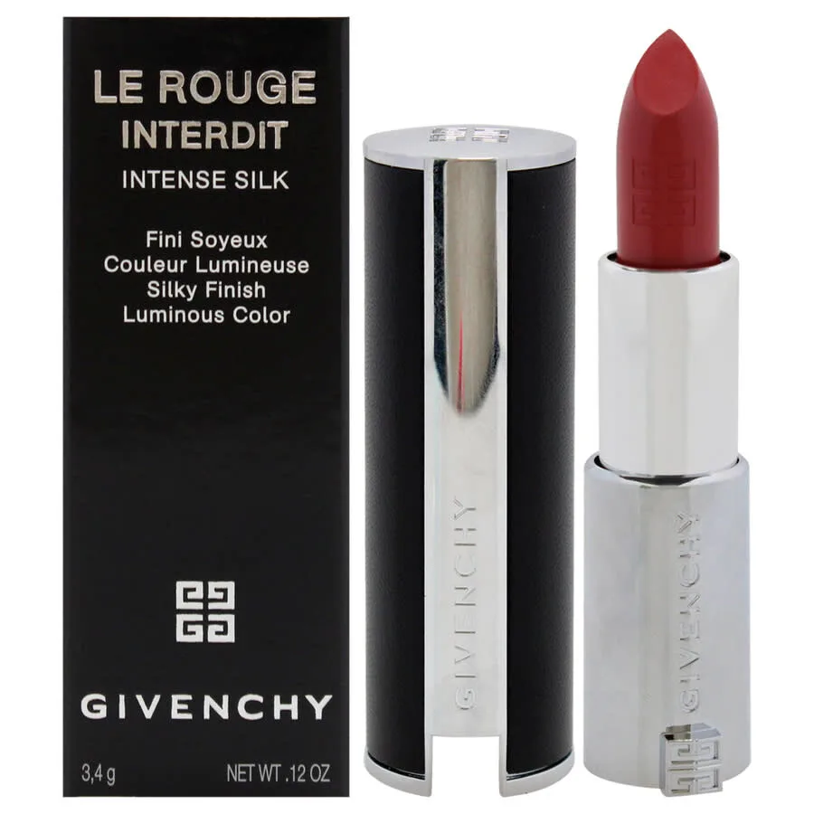 Женская губная помада Givenchy Le Rouge Interdit Intense Silk 0,12 унции 210 Rose Braise Макияж 3274872442832, розовый