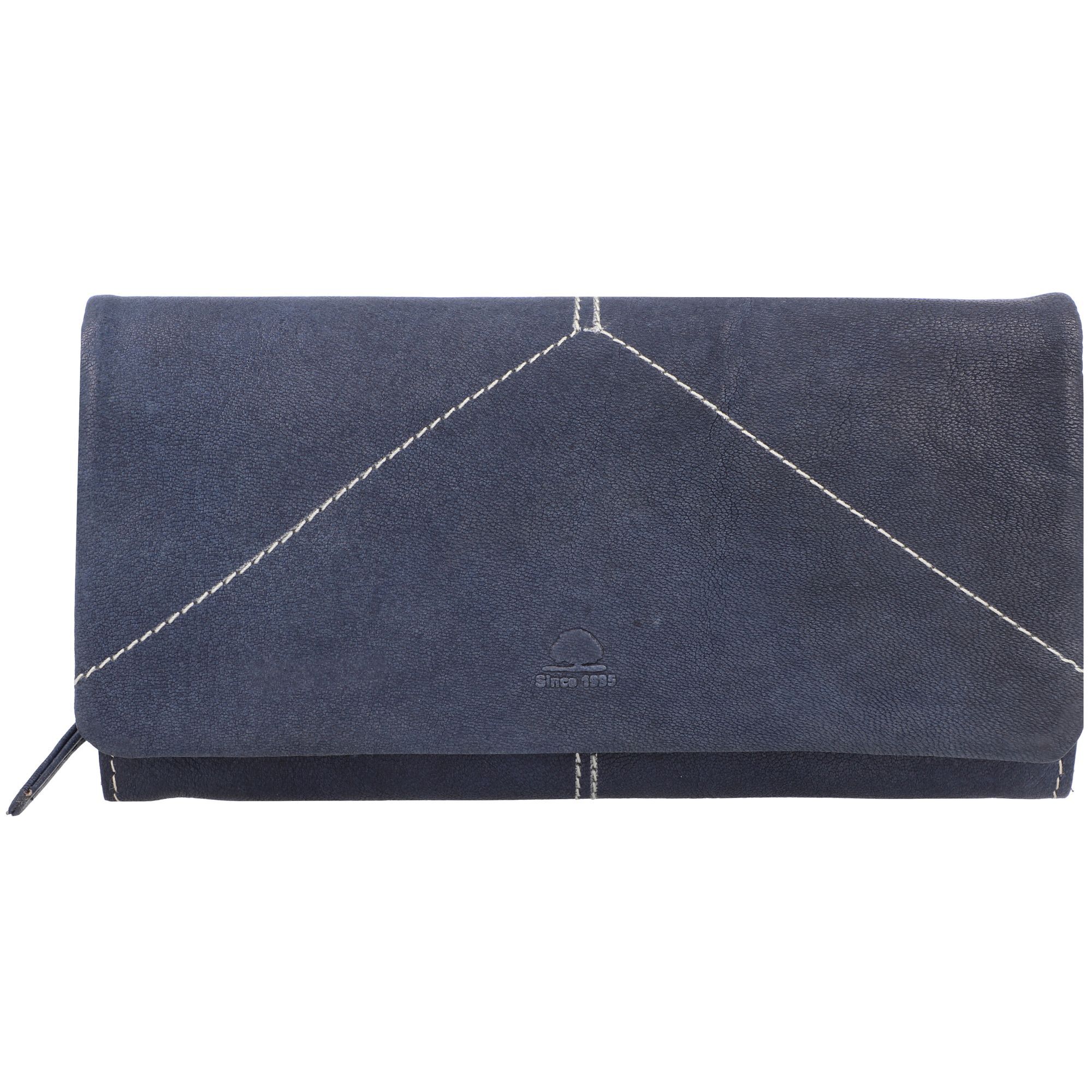 

Кошелек Greenburry Tumble Nappa Leder 19 cm, цвет navy blue