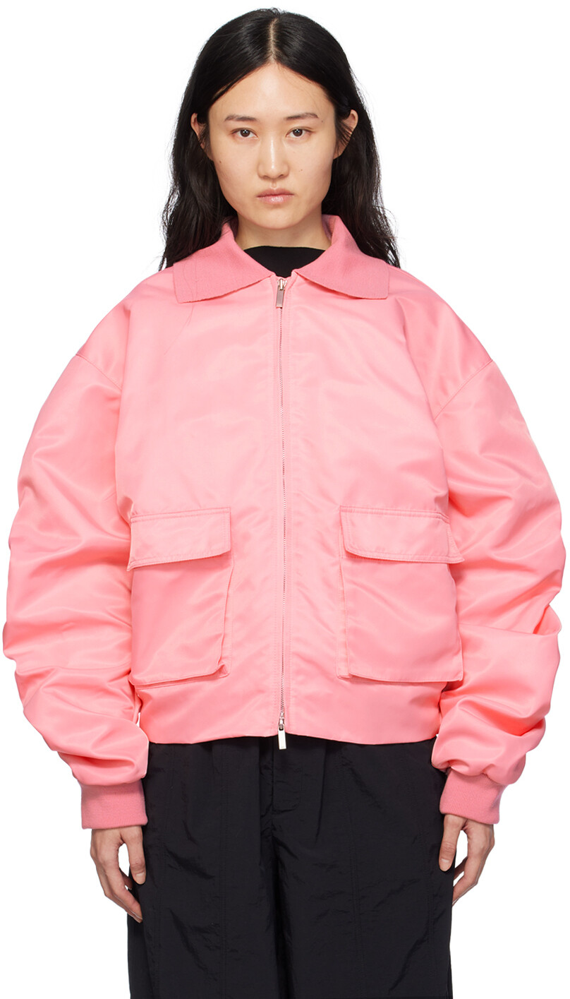 

Розовый бомбер Love Love Birrot, цвет Bubble gum