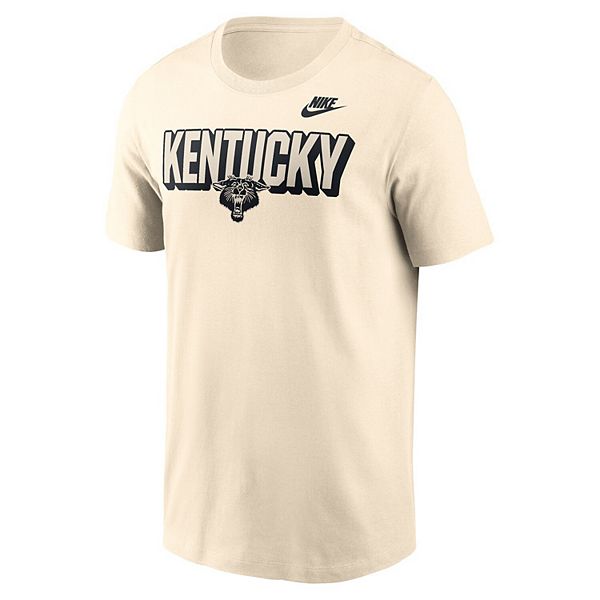 Мужская футболка natural kentucky wildcats bold fashion Nike — фото 3