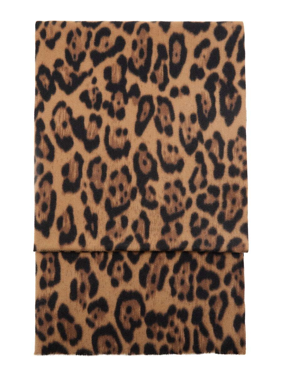 

Шарф MANGO, Cognac/Dark brown