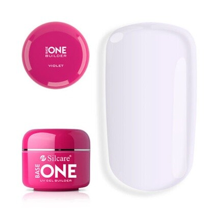 

Silcare Gel Base One Nail Building Gel Фиолетовый 30г Assorted