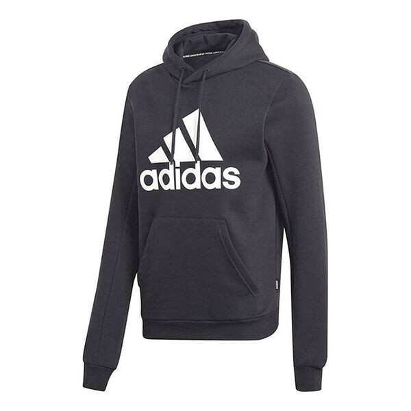 

Толстовка men's mh po fl sports stylish pullover black Adidas, черный