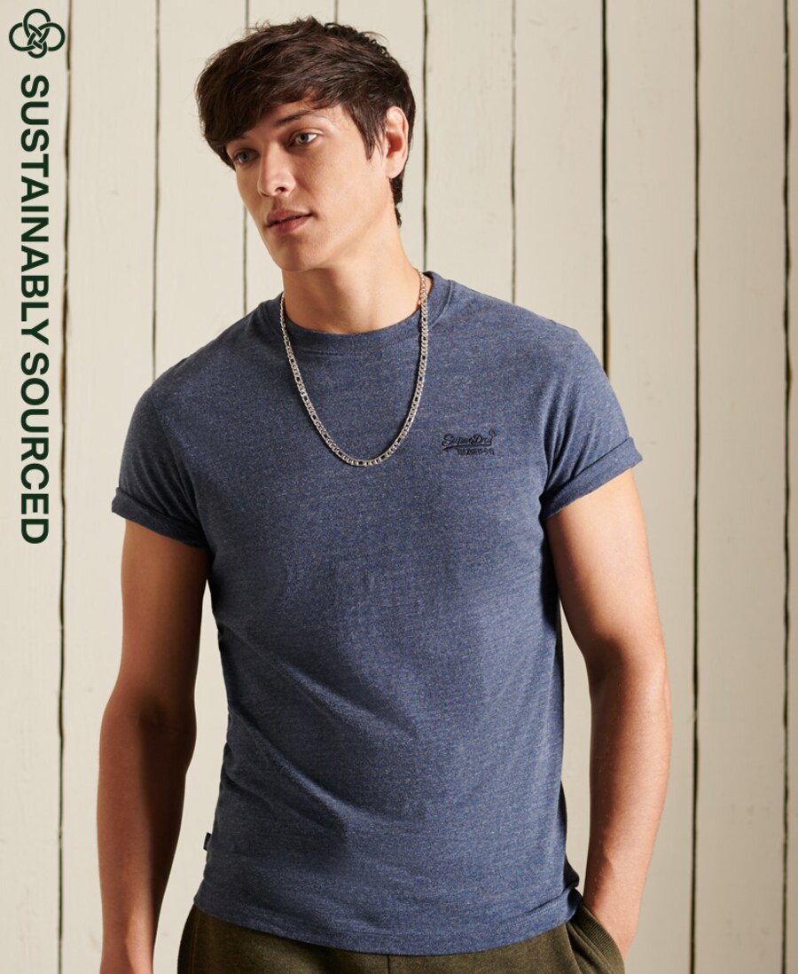 Классическая футболка Superdry Shirt, темно-синий — фото 2