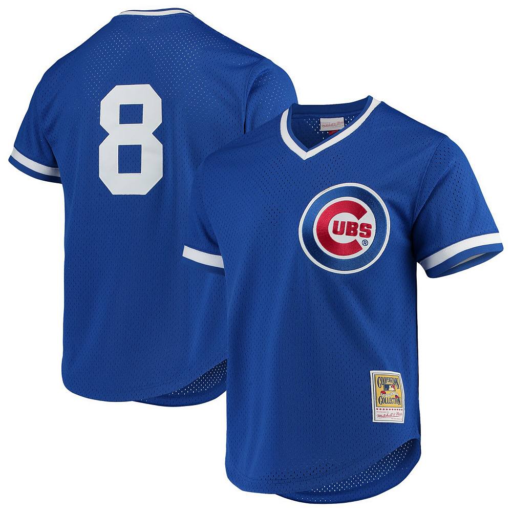 

Мужской сетчатый тренировочный трикотаж Mitchell & Ness Andre Dawson Royal Chicago Cubs Cooperstown Collection, цвет Cub Blue