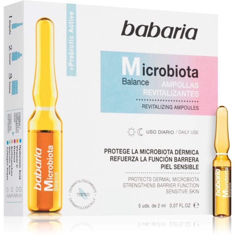 

Восстанавливающая сыворотка Babaria Microbiota Balance в ампулах 5х2 мл Barbaria