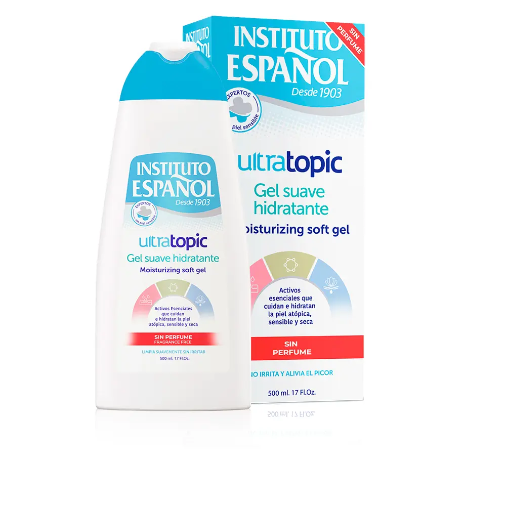Гель для душа Ultratopic gel suave hidratante Instituto Español, 500 мл. — фото 2