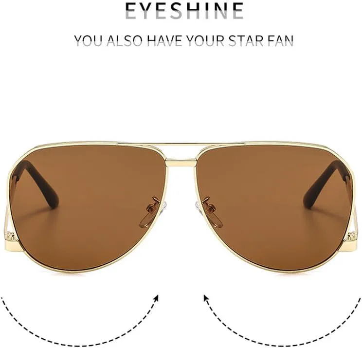 

Круглые солнцезащитные очки для женщин, роскошные, модные, с двойной оправой, металлическим каркасом, винтажные овальные очки для мужчин, SUN2062 Generic, C1goldgray